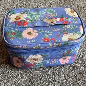 Yumi Kim Periwinkle Floral Cosmetic Bag